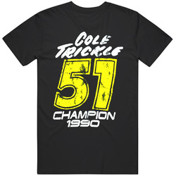 Cole Trickle Days Of Thunder Movie Mens Size Large Black T Shirt Cole Trickle Days Of Thunder Movie Mens Size Large Black T Shirt