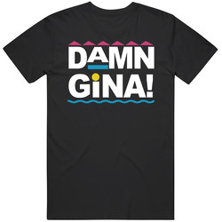 Damn Gina Martin Lawrence Original Retro Tv Series Fan Mens Size Large Black T Shirt Damn Gina Martin Lawrence Original Retro Tv Series Fan Mens Size Large Black T Shirt