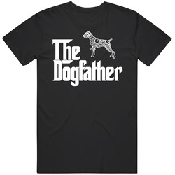 German Shorthaired Pointer Custom Dog Breed The Dogfather Black Mens Size Large Black T Shirt German Shorthaired Pointer Custom Dog Breed The Dogfather Black Mens Size Large Black T Shirt