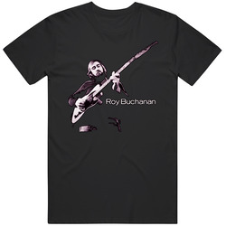 Roy Buchanan Guitarists Mens Size Large Black T Shirt Roy Buchanan Guitarists Mens Size Large Black T Shirt