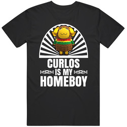 Curlos Is My Homeboy Animal Crossing New Horizons Character Video Game Fan Mens Size Large Black T Shirt