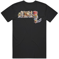 Chrono Trigger Rpg Video Game Black Mens Size Large Black T Shirt Chrono Trigger Rpg Video Game Black Mens Size Large Black T Shirt