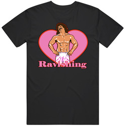 Ravishing Rick Rude 80s Wrestling Mens Size Large Black T Shirt Ravishing Rick Rude 80s Wrestling Mens Size Large Black T Shirt