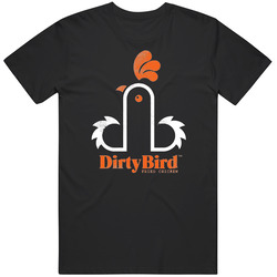 Dirty Bird Fried Chicken Restaurant Logo Cool Mens Size Large Black T Shirt Dirty Bird Fried Chicken Restaurant Logo Cool Mens Size Large Black T Shirt