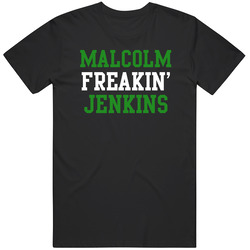 Malcolm Freakin' Jenkins Philadelphia Football Player Cool Fan Mens Size Large Black T Shirt Malcolm Freakin' Jenkins Philadelphia Football Player Cool Fan Mens Size Large Black T Shirt
