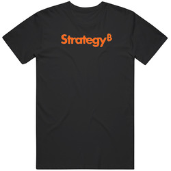 Strategy New Microstrategy Bitcoin Mens Size Large Black T Shirt Strategy New Microstrategy Bitcoin Mens Size Large Black T Shirt
