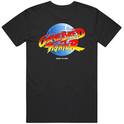 Gamebred Fighter Ready To Fight Jorge Masvidal Popular Mma Fighter Fan Mens Size Large Black T Shirt Gamebred Fighter Ready To Fight Jorge Masvidal Popular Mma Fighter Fan Mens Size Large Black T Shirt