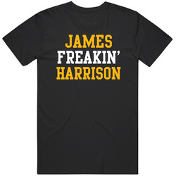 James Freakin' Harrison Pittsburgh Football Player Cool Fan Mens Size Large Black T Shirt James Freakin' Harrison Pittsburgh Football Player Cool Fan Mens Size Large Black T Shirt