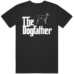 Weimaraner Custom Dog Breed The Dogfather Black Mens Size Large Black T Shirt Weimaraner Custom Dog Breed The Dogfather Black Mens Size Large Black T Shirt