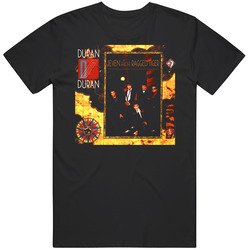 Seven And The Ragged Tiger Album Duran Duran Mens Size Large Black T Shirt Seven And The Ragged Tiger Album Duran Duran Mens Size Large Black T Shirt