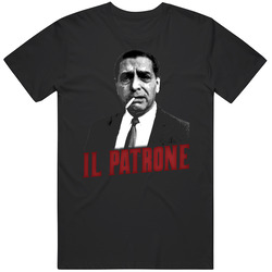 Il Patrone Raymond Patriarca Providence Mobster Mens Size Large Black T Shirt Il Patrone Raymond Patriarca Providence Mobster Mens Size Large Black T Shirt
