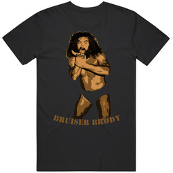 Bruiser Brody Wrestling Legend Japan DARYL Mens Size Large Black T Shirt Bruiser Brody Wrestling Legend Japan DARYL Mens Size Large Black T Shirt