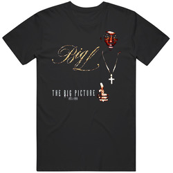 Big L Big Picture Rap Mens Size Large Black T Shirt Big L Big Picture Rap Mens Size Large Black T Shirt