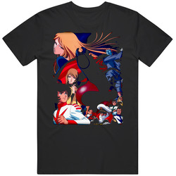 Star Blazers Yamato Custom Art Anime Mens Size Large Black T Shirt Star Blazers Yamato Custom Art Anime Mens Size Large Black T Shirt