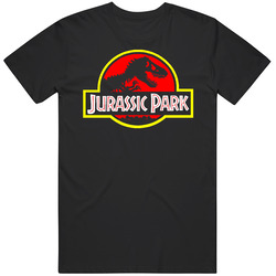 Jurassic Park Symbol Movie Book Mens Size Large Black T Shirt Jurassic Park Symbol Movie Book Mens Size Large Black T Shirt