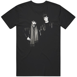 Hall And Oates Classic Rock Music Mens Size Large Black T Shirt