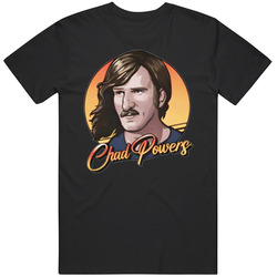 Chad Powers As Seen On Peyton Manning Mens Size Large Black T Shirt Chad Powers As Seen On Peyton Manning Mens Size Large Black T Shirt