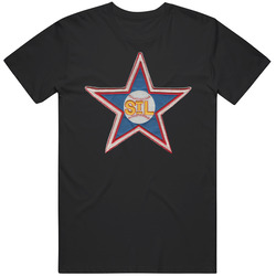 St Louis Stars Negro Baseball Logo Mens Size Large Black T Shirt St Louis Stars Negro Baseball Logo Mens Size Large Black T Shirt