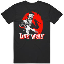 Link Wray Guitarists Mens Size Large Black T Shirt Link Wray Guitarists Mens Size Large Black T Shirt