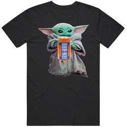 Baby Yoda The Child Mandalorian Iron Bru Soda Pop Drink Mens Size Large Black T Shirt Baby Yoda The Child Mandalorian Iron Bru Soda Pop Drink Mens Size Large Black T Shirt