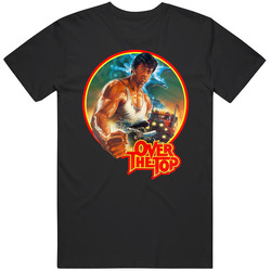 Over The Top Sylvester Stallone Movie Fan Mens Size Large T Shirt Over The Top Sylvester Stallone Movie Fan Mens Size Large T Shirt