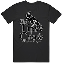 The Tipsy Crow San Diego Restaurant Mens Size Large T Shirt The Tipsy Crow San Diego Restaurant Mens Size Large T Shirt