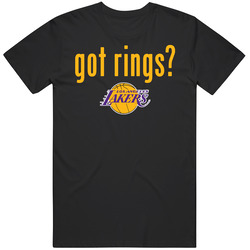 La Lakers Got Rings Basketball Mens Size Large T Shirt La Lakers Got Rings Basketball Mens Size Large T Shirt