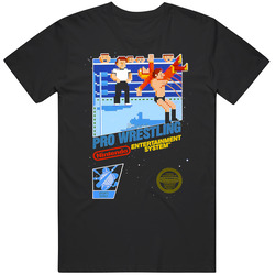 Nes Pro Wrestling Retro Video Game Gamer Fan Mens Size Large T Shirt Nes Pro Wrestling Retro Video Game Gamer Fan Mens Size Large T Shirt