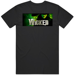 Wicked The Musical Logo Mens Size Large T Shirt Wicked The Musical Logo Mens Size Large T Shirt