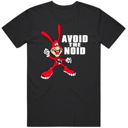 Avoid The Noid Dominos Most Memorable Ad Slogan Food Mens Size Large T Shirt Avoid The Noid Dominos Most Memorable Ad Slogan Food Mens Size Large T Shirt