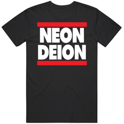 Neon Deion Sanders Primetime Atlanta Sf Mens Size Large T Shirt Neon Deion Sanders Primetime Atlanta Sf Mens Size Large T Shirt