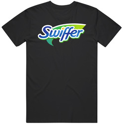 Swiffer Sweeper Household Cleaning Mop Logo Mens Size Large T Shirt Swiffer Sweeper Household Cleaning Mop Logo Mens Size Large T Shirt