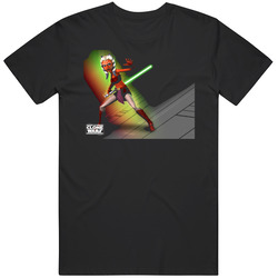 Ahsoka Tano Star Wars The Clone Wars Mens Size Large T Shirt Ahsoka Tano Star Wars The Clone Wars Mens Size Large T Shirt