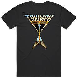 Triumph Allied Forces Band Mens Size Large T Shirt Triumph Allied Forces Band Mens Size Large T Shirt