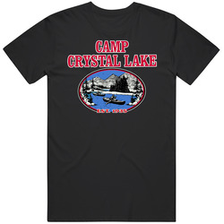 Friday The 13th Camp Crystal Lake Horror Mens Size Large T Shirt Friday The 13th Camp Crystal Lake Horror Mens Size Large T Shirt