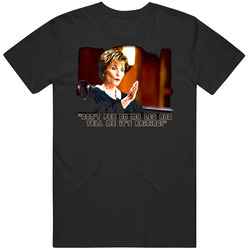 Judge Judy Sheindlin Tv Show Funny Mens Size Large T Shirt