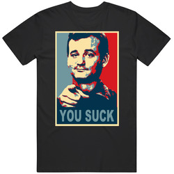 Bill Murray You Suck Mens Size Large T Shirt Bill Murray You Suck Mens Size Large T Shirt
