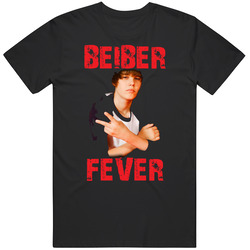 Just Bieber Fever Mens Size Large T Shirt Just Bieber Fever Mens Size Large T Shirt