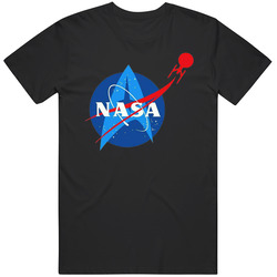 Nasa Star Trek Tv Show Mashup Mens Size Large T Shirt