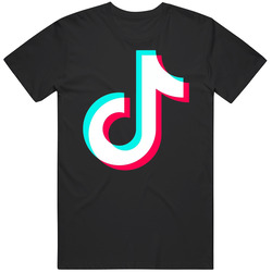 Tik Tok Mobile App Icon Logo Mens Size Large T Shirt Tik Tok Mobile App Icon Logo Mens Size Large T Shirt