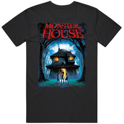 Monster House Spooky Kids Movie Halloween Mens Size Large T Shirt Monster House Spooky Kids Movie Halloween Mens Size Large T Shirt