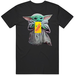 Baby Yoda The Child Mandalorian Squirt Soda Pop Drink Mens Size Large T Shirt Baby Yoda The Child Mandalorian Squirt Soda Pop Drink Mens Size Large T Shirt