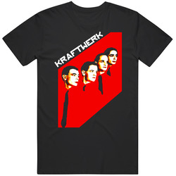 Kraftwerk German Electronic Dance Music Black Mens Size Large T Shirt Kraftwerk German Electronic Dance Music Black Mens Size Large T Shirt