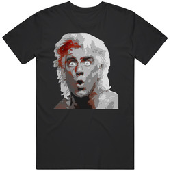 Ric Flair Woooooo Bloody Face Wrestling Fan Mens Size Large T Shirt Ric Flair Woooooo Bloody Face Wrestling Fan Mens Size Large T Shirt