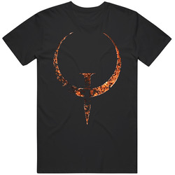Quake Logo Symbol Video Game Classic Shooter Mens Size Large T Shirt Quake Logo Symbol Video Game Classic Shooter Mens Size Large T Shirt
