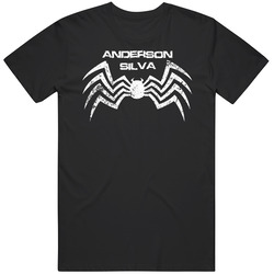 Anderson Silva Spider Symbol Mens Size Large T Shirt Anderson Silva Spider Symbol Mens Size Large T Shirt