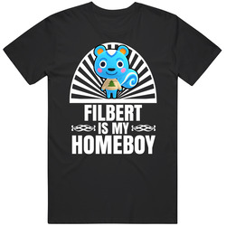 Filbert Is My Homeboy Animal Crossing New Horizons Character Video Game Fan Mens Size Large T Shirt Filbert Is My Homeboy Animal Crossing New Horizons Character Video Game Fan Mens Size Large T Shirt