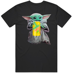 Baby Yoda The Child Mandalorian Mello Yello Soda Pop Drink Mens Size Large T Shirt Baby Yoda The Child Mandalorian Mello Yello Soda Pop Drink Mens Size Large T Shirt