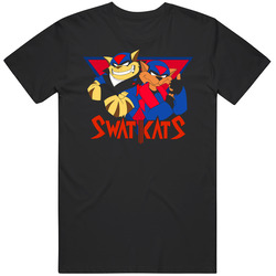 Swat Kats Retro Cartoon Mens Size Large T Shirt Swat Kats Retro Cartoon Mens Size Large T Shirt
