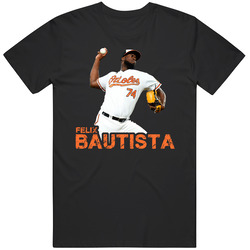 Felix Bautista Mens Size Large T Shirt Felix Bautista Mens Size Large T Shirt